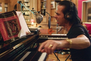 20,000 DAYS ON EARTH - 2014 FILM STILL - Nick Cave composing - Photo Credit: Drafthouse Films
